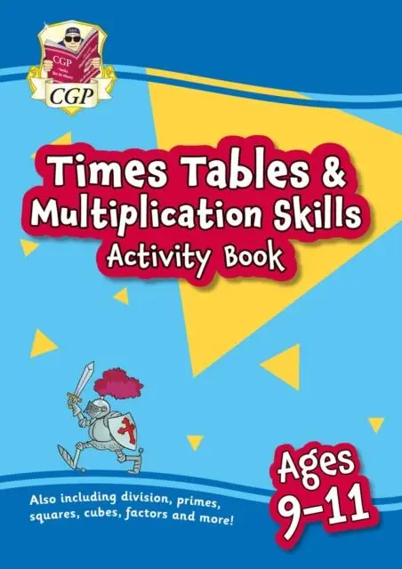 Cover: 9781837740703 | New Times Tables &amp; Multiplication Skills Activity Book for Ages 9-11