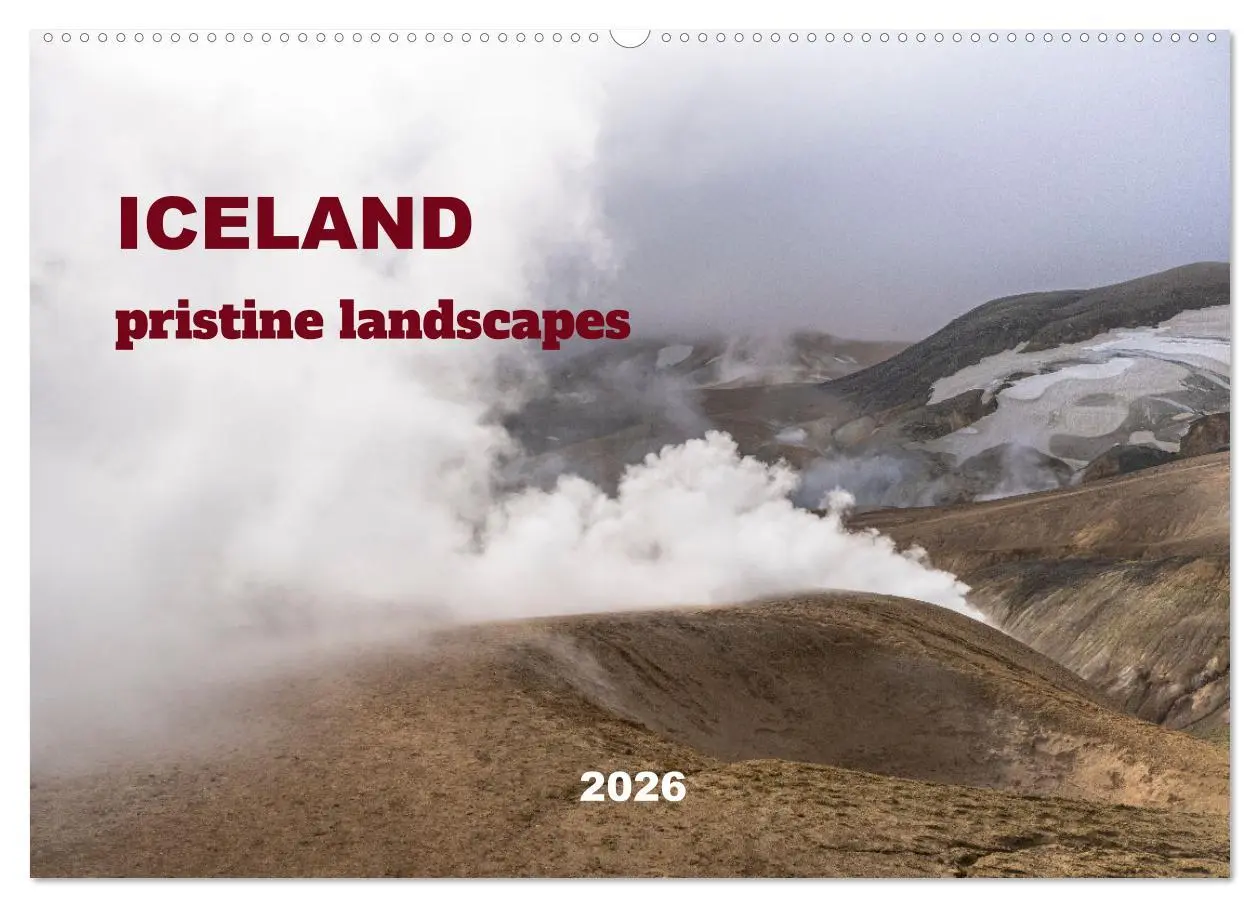 Cover: 9783516540703 | ICELAND pristine landscapes (Wall Calendar 2026 DIN A2 landscape),...