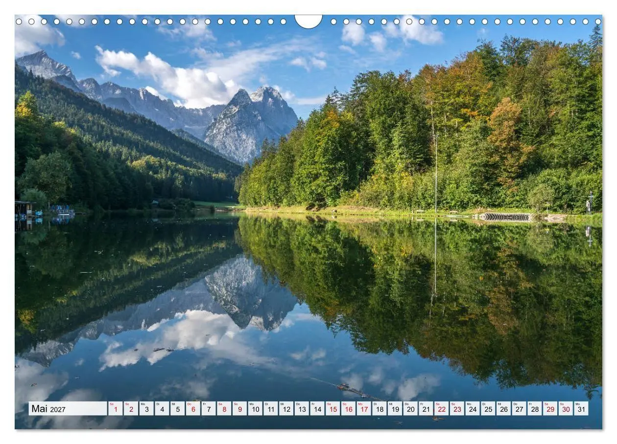 Bild: 9783569630703 | Ein Sommer rund um Garmisch-Partenkirchen (Wandkalender 2027 DIN A3...