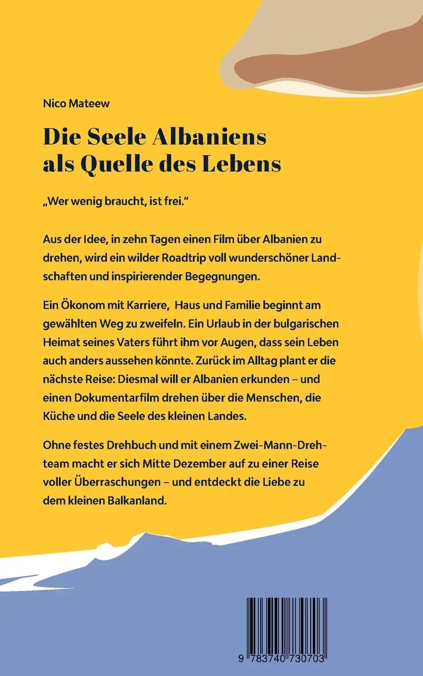 Rückseite: 9783740730703 | Die Seele Albaniens als Quelle des Lebens | Nico Mateew | Taschenbuch