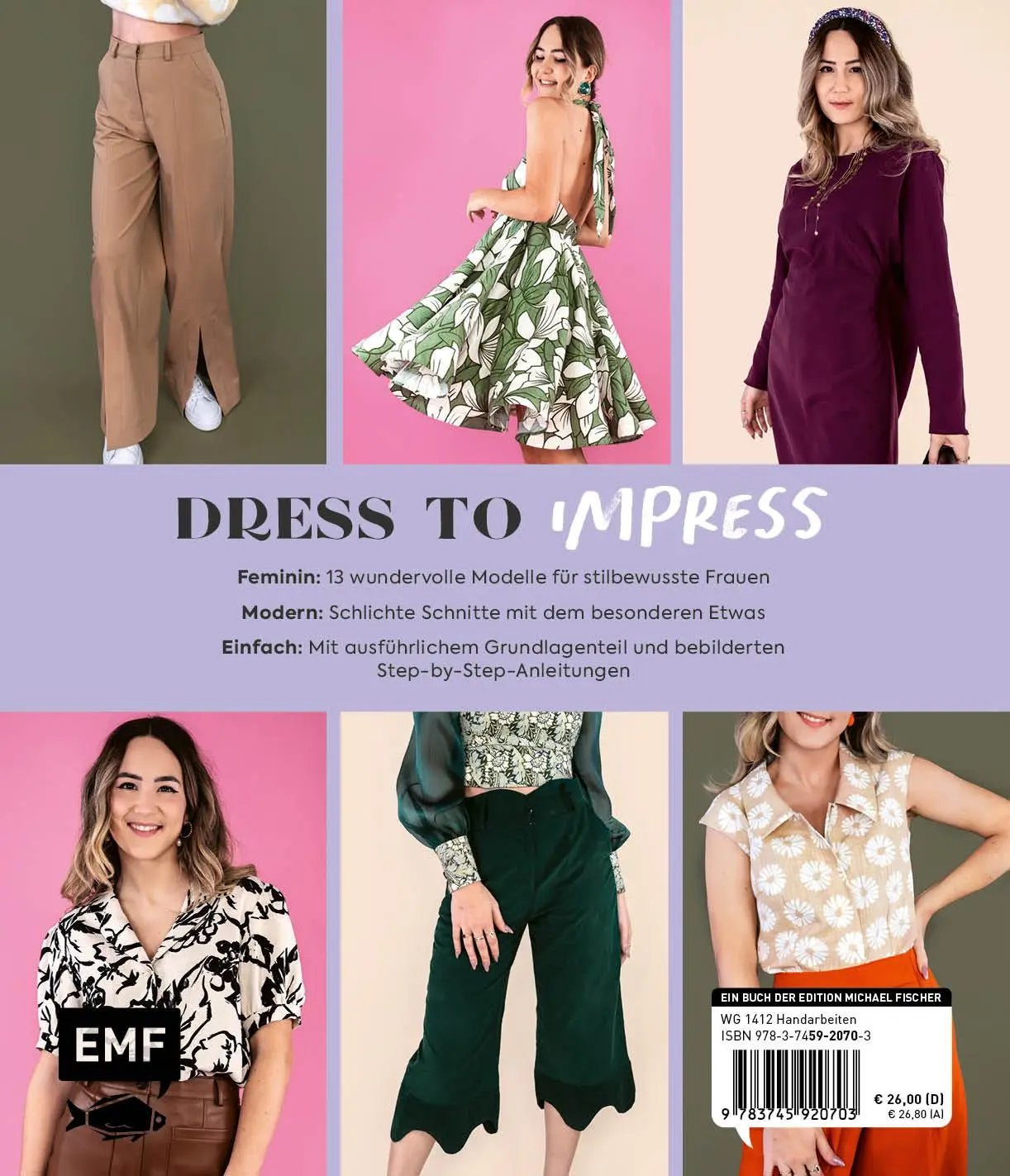 Rückseite: 9783745920703 | Einfach wow nähen: Feminine Kleidung für jeden Anlass mit @thisiskachi