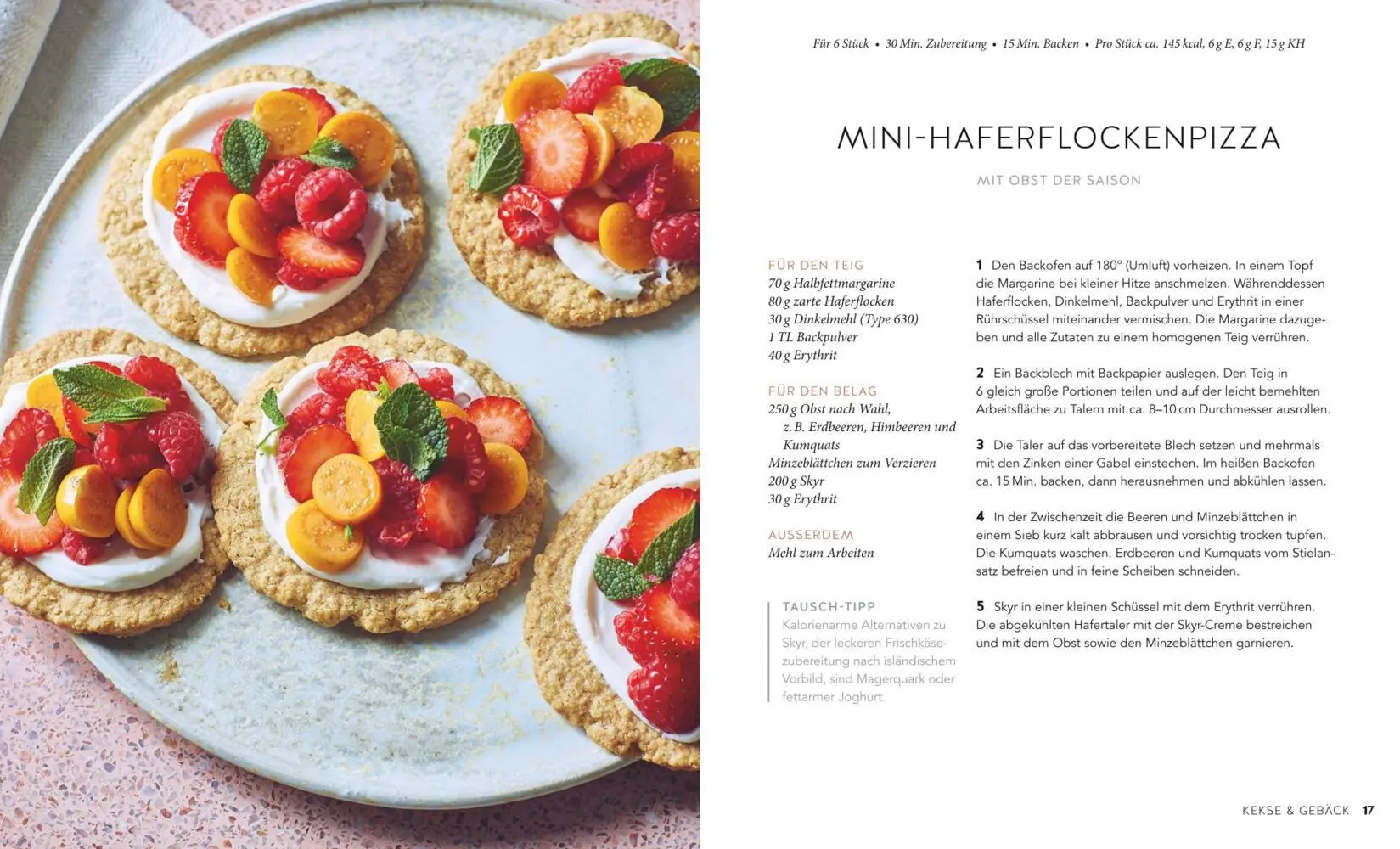 Bild: 9783833890703 | Kalorienarmes für Naschkatzen | Leichter Dessert- und Gebäckgenuss