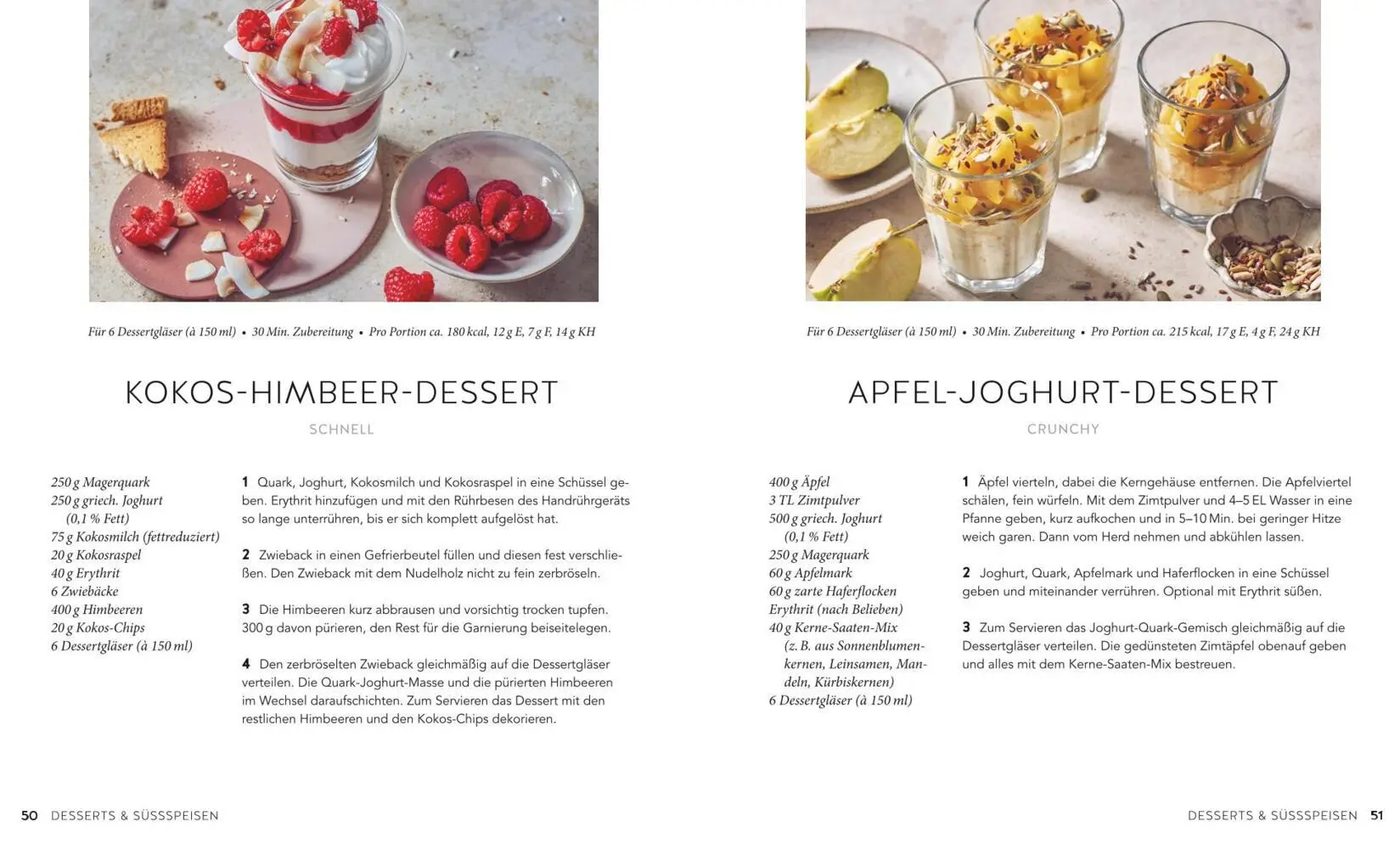 Bild: 9783833890703 | Kalorienarmes für Naschkatzen | Leichter Dessert- und Gebäckgenuss