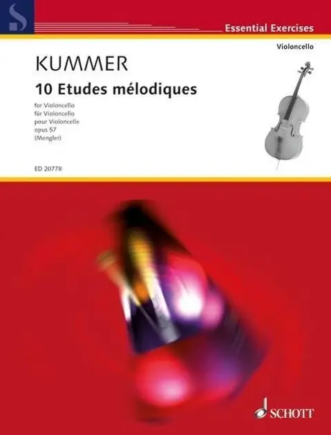 Cover: 9790001170703 | 10 Etudes mélodiques | Friedrich August Kummer | Buch | 32 S. | 2010