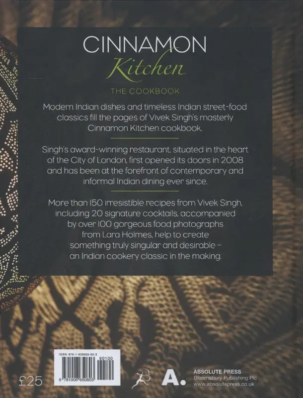 Rückseite: 9781906650803 | Cinnamon Kitchen | The Cookbook | Vivek Singh | Buch | Gebunden | 2012