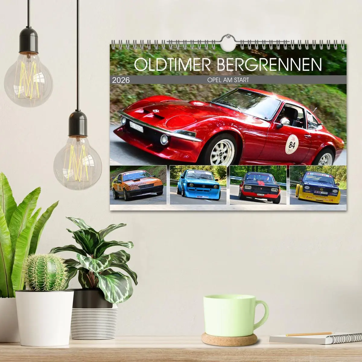 Bild: 9783457750803 | OLDTIMER BERGRENNEN - OPEL AM START (Wandkalender 2026 DIN A4...