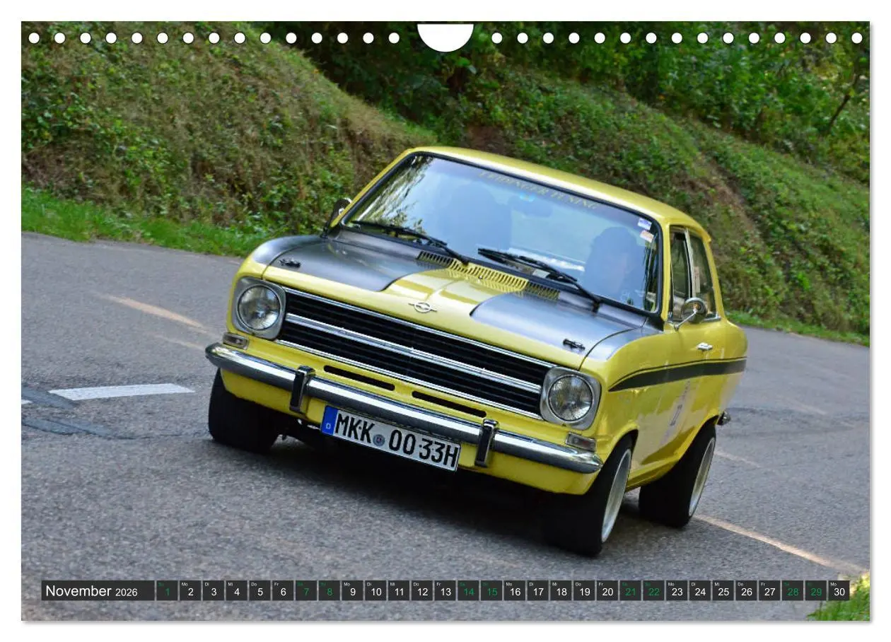 Bild: 9783457750803 | OLDTIMER BERGRENNEN - OPEL AM START (Wandkalender 2026 DIN A4...