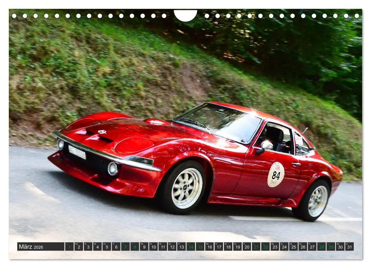 Bild: 9783457750803 | OLDTIMER BERGRENNEN - OPEL AM START (Wandkalender 2026 DIN A4...
