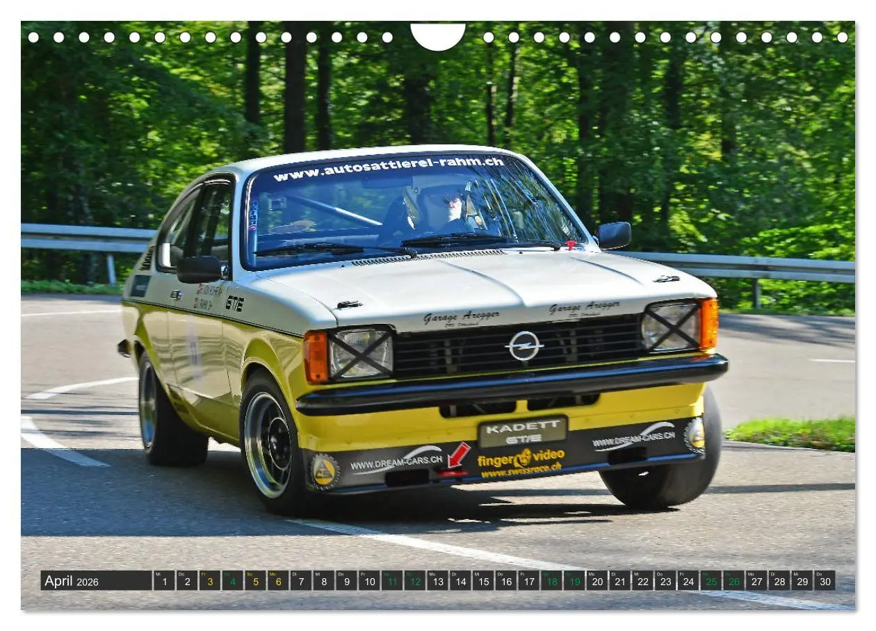 Bild: 9783457750803 | OLDTIMER BERGRENNEN - OPEL AM START (Wandkalender 2026 DIN A4...
