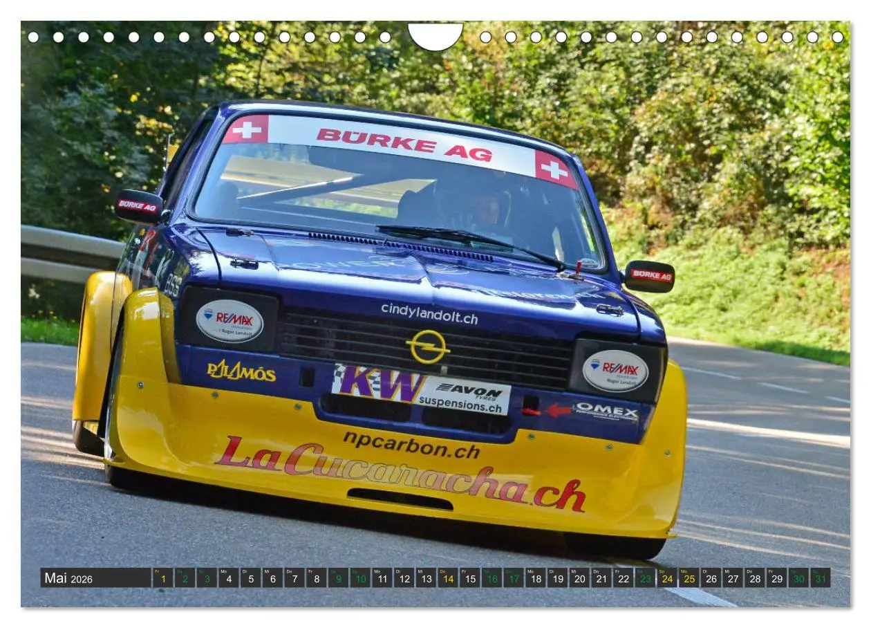 Bild: 9783457750803 | OLDTIMER BERGRENNEN - OPEL AM START (Wandkalender 2026 DIN A4...
