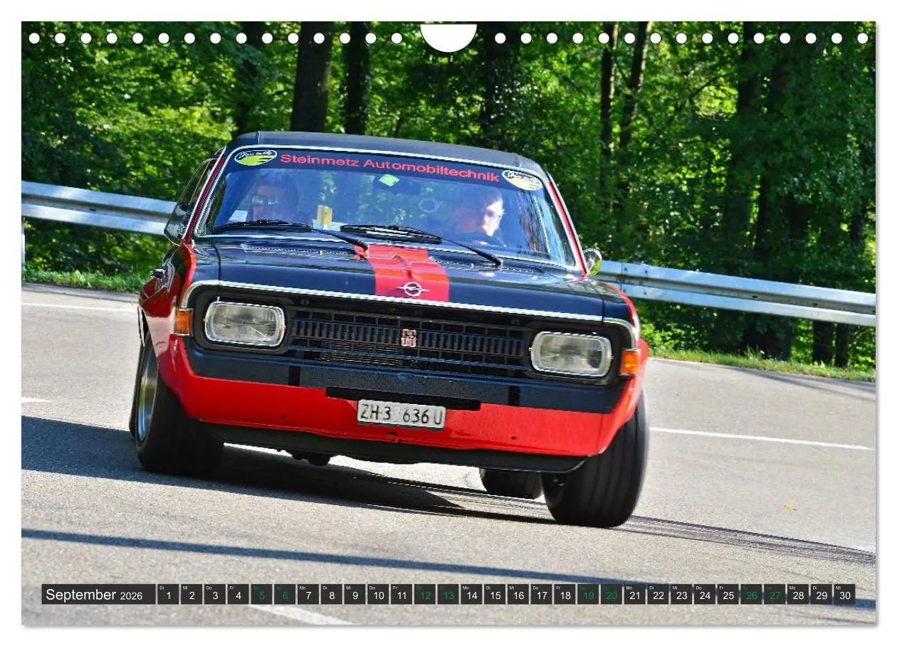 Bild: 9783457750803 | OLDTIMER BERGRENNEN - OPEL AM START (Wandkalender 2026 DIN A4...