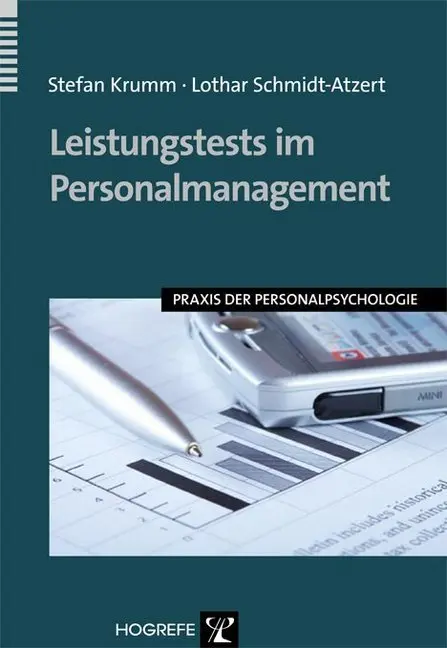 Cover: 9783801720803 | Leistungstests im Personalmanagement | Lothar Schmidt-Atzert (u. a.)