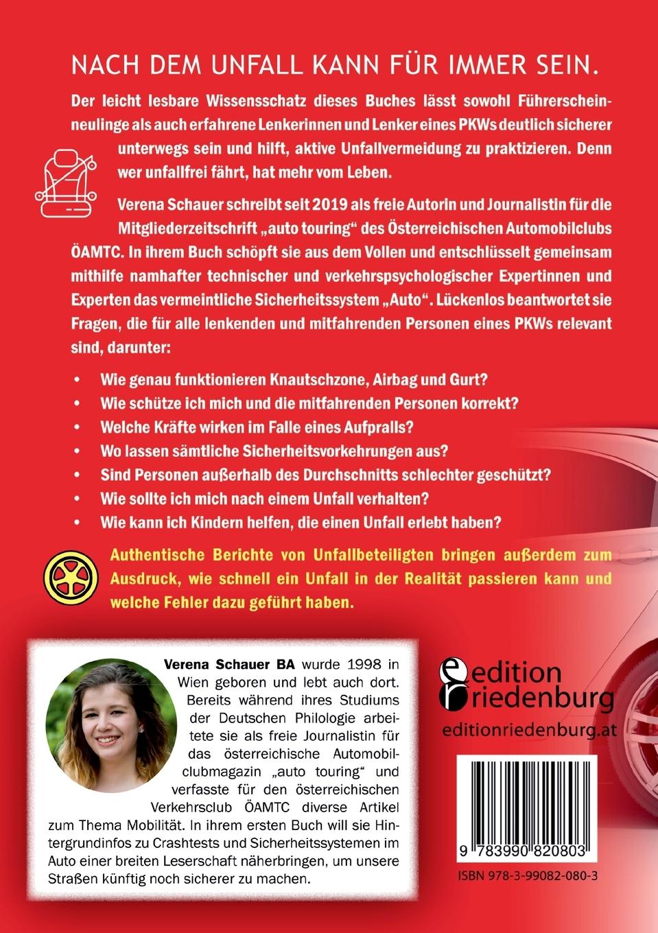 Rückseite: 9783990820803 | Nach dem Unfall - Das Buch für mehr Sicherheit im Straßenverkehr