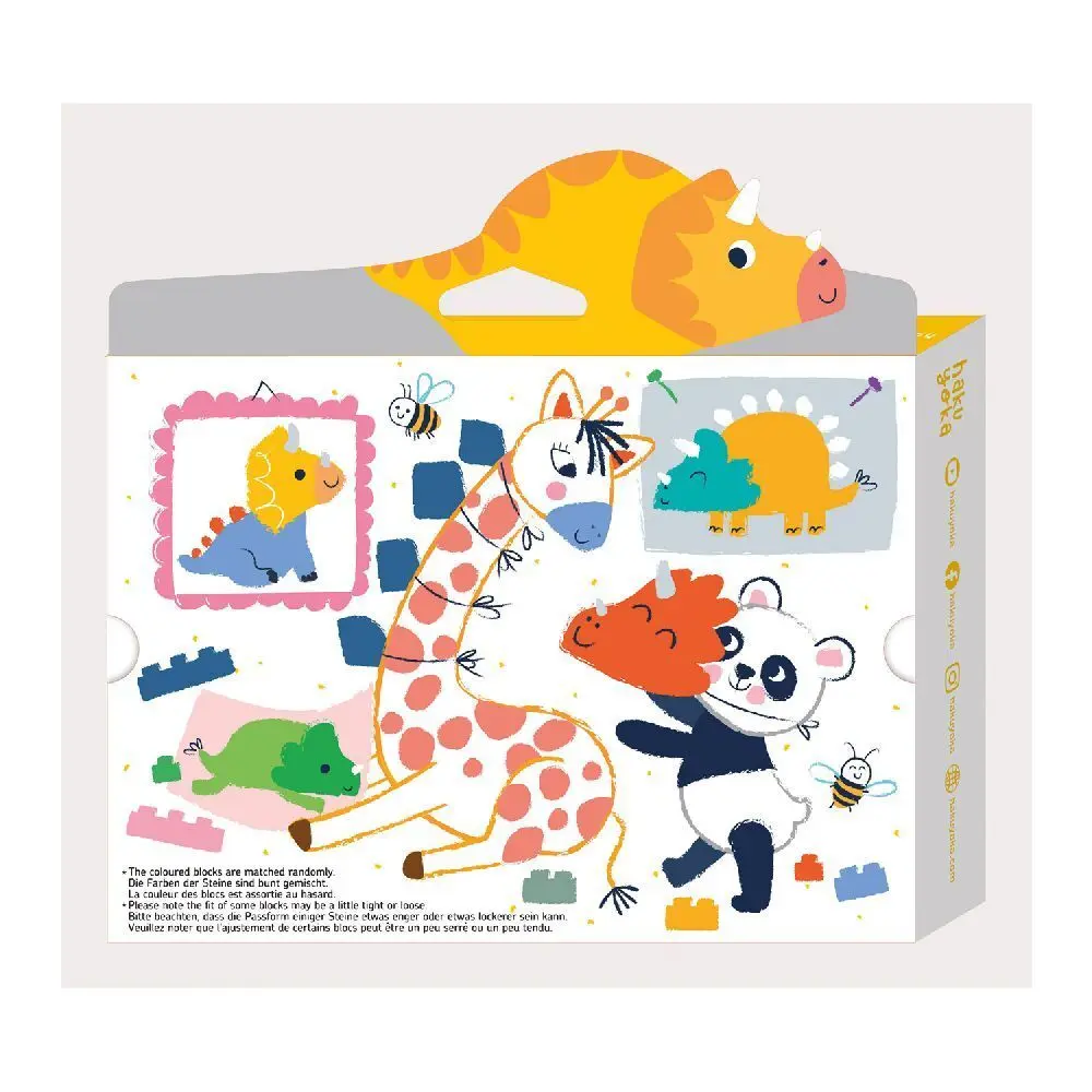 Bild: 6920773330903 | HAKUYOKA - Block-Wachsmalkreiden Triceratops | 6303090 | 2024