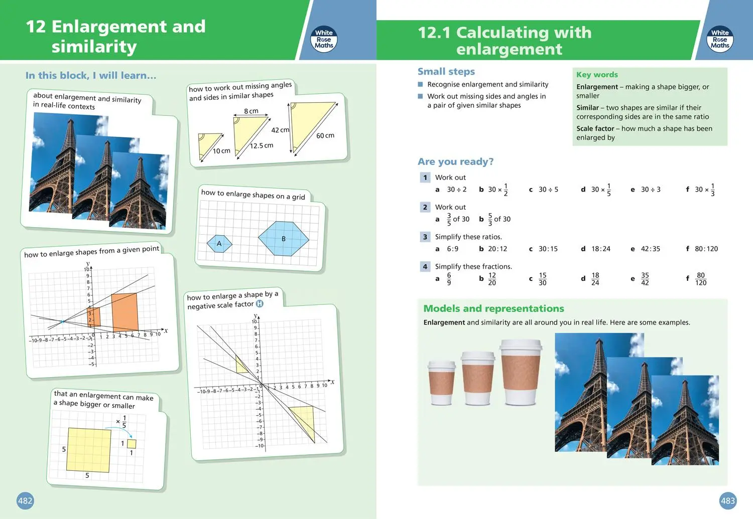 Bild: 9780008400903 | White Rose Maths - Key Stage 3 Maths Student Book 3 | Davies (u. a.)