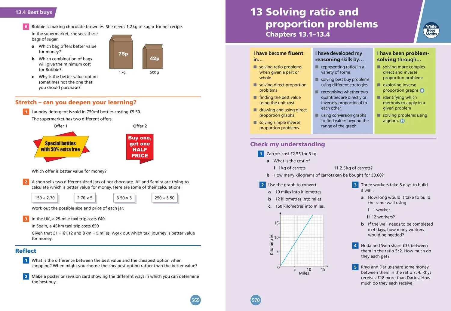 Bild: 9780008400903 | White Rose Maths - Key Stage 3 Maths Student Book 3 | Davies (u. a.)