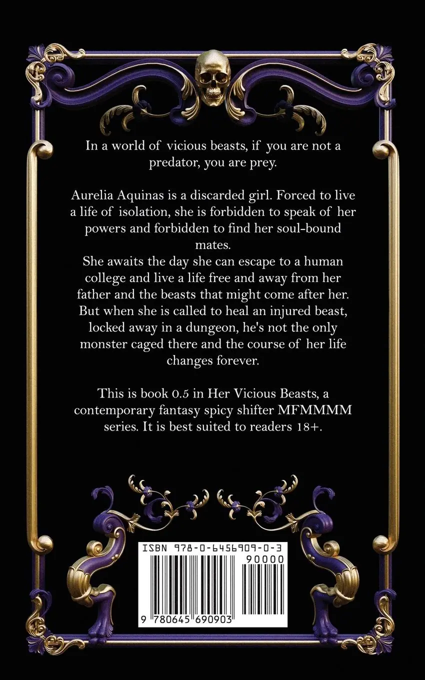 Rückseite: 9780645690903 | Her Vicious Beasts | The Beginning (Prequel Novella) | E. P. Bali