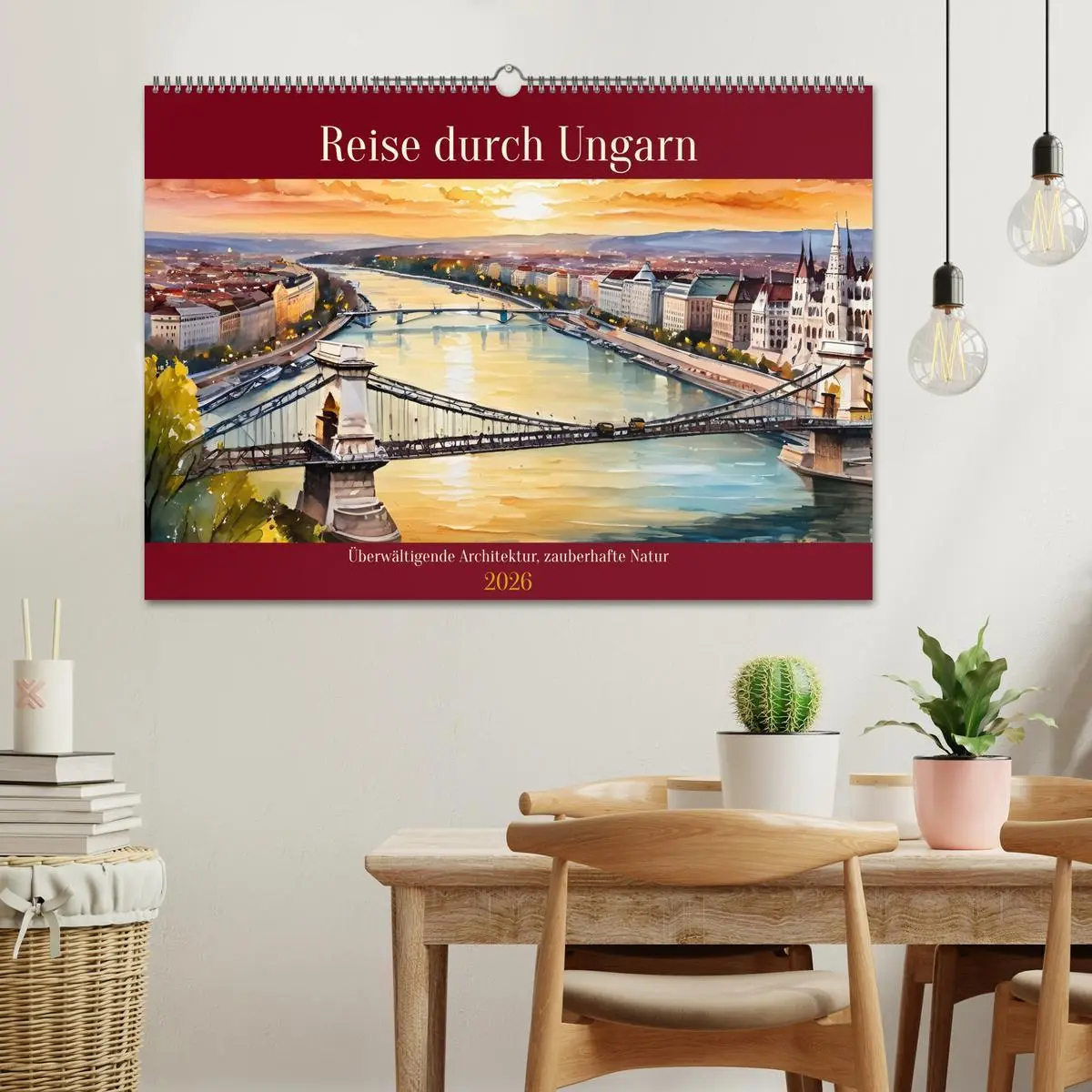 Bild: 9783457360903 | Reise durch Ungarn (Wandkalender 2026 DIN A2 quer), CALVENDO...