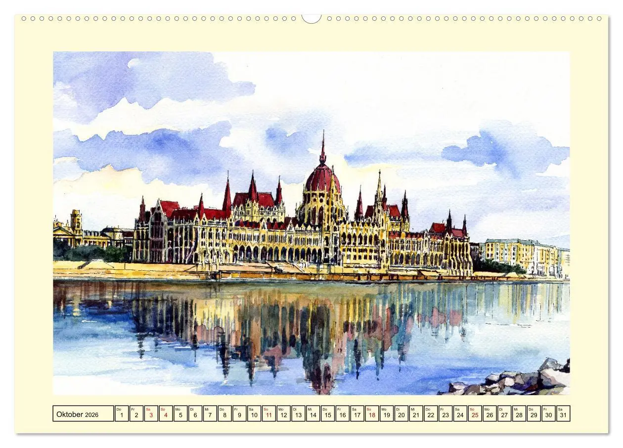 Bild: 9783457360903 | Reise durch Ungarn (Wandkalender 2026 DIN A2 quer), CALVENDO...