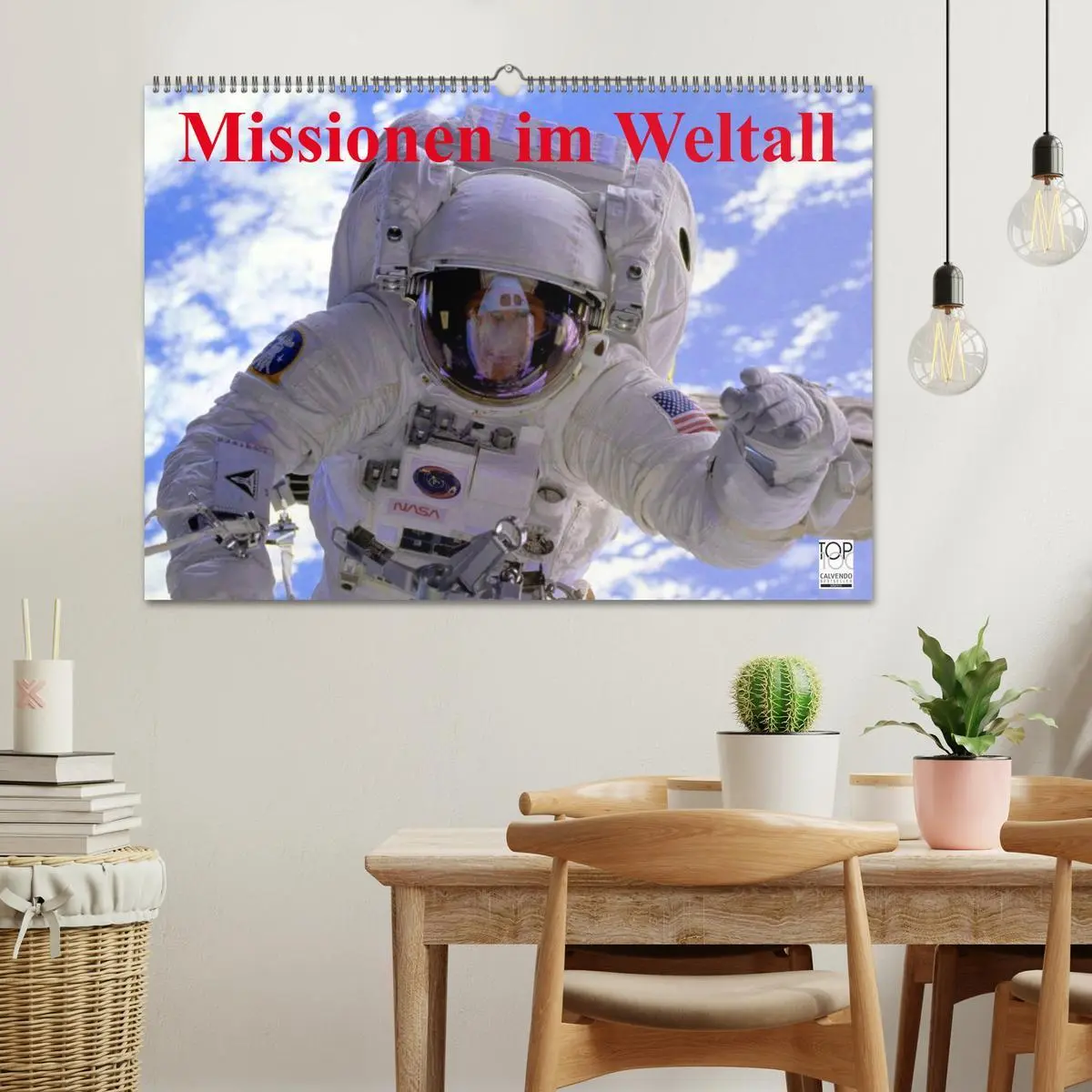 Bild: 9783516140903 | Missionen im Weltall (Wandkalender 2026 DIN A2 quer), CALVENDO...