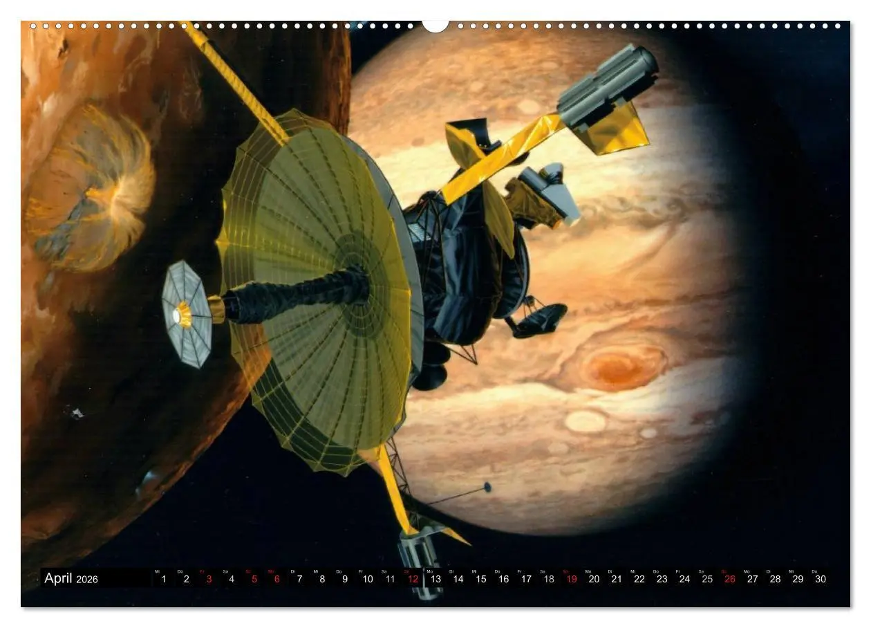 Bild: 9783516140903 | Missionen im Weltall (Wandkalender 2026 DIN A2 quer), CALVENDO...