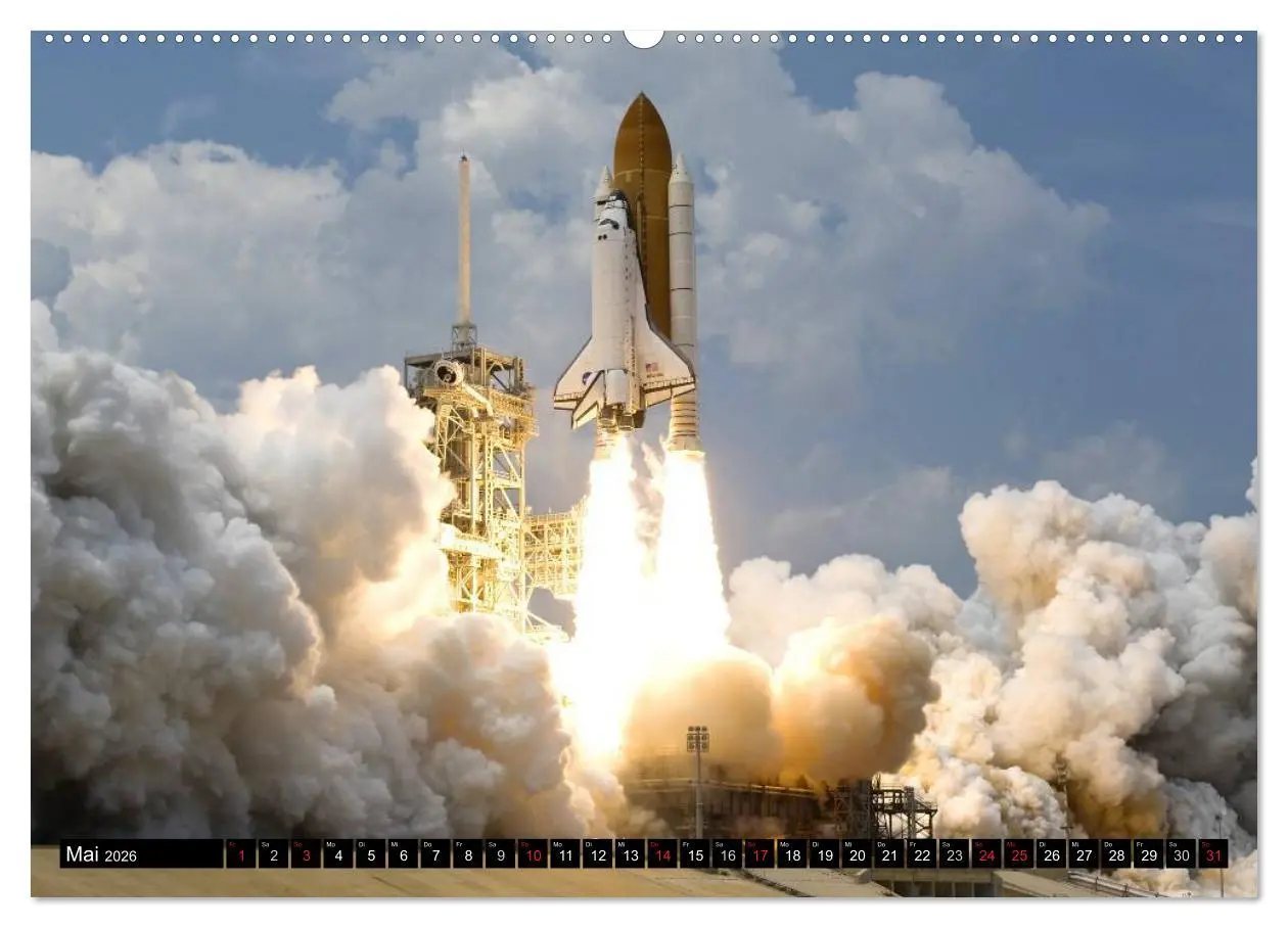 Bild: 9783516140903 | Missionen im Weltall (Wandkalender 2026 DIN A2 quer), CALVENDO...