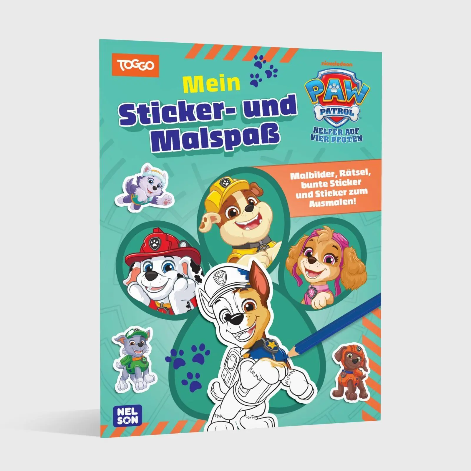 Bild: 9783845130903 | PAW Patrol Mitmachbuch: Mein Sticker- und Malspaß | Taschenbuch | 2026