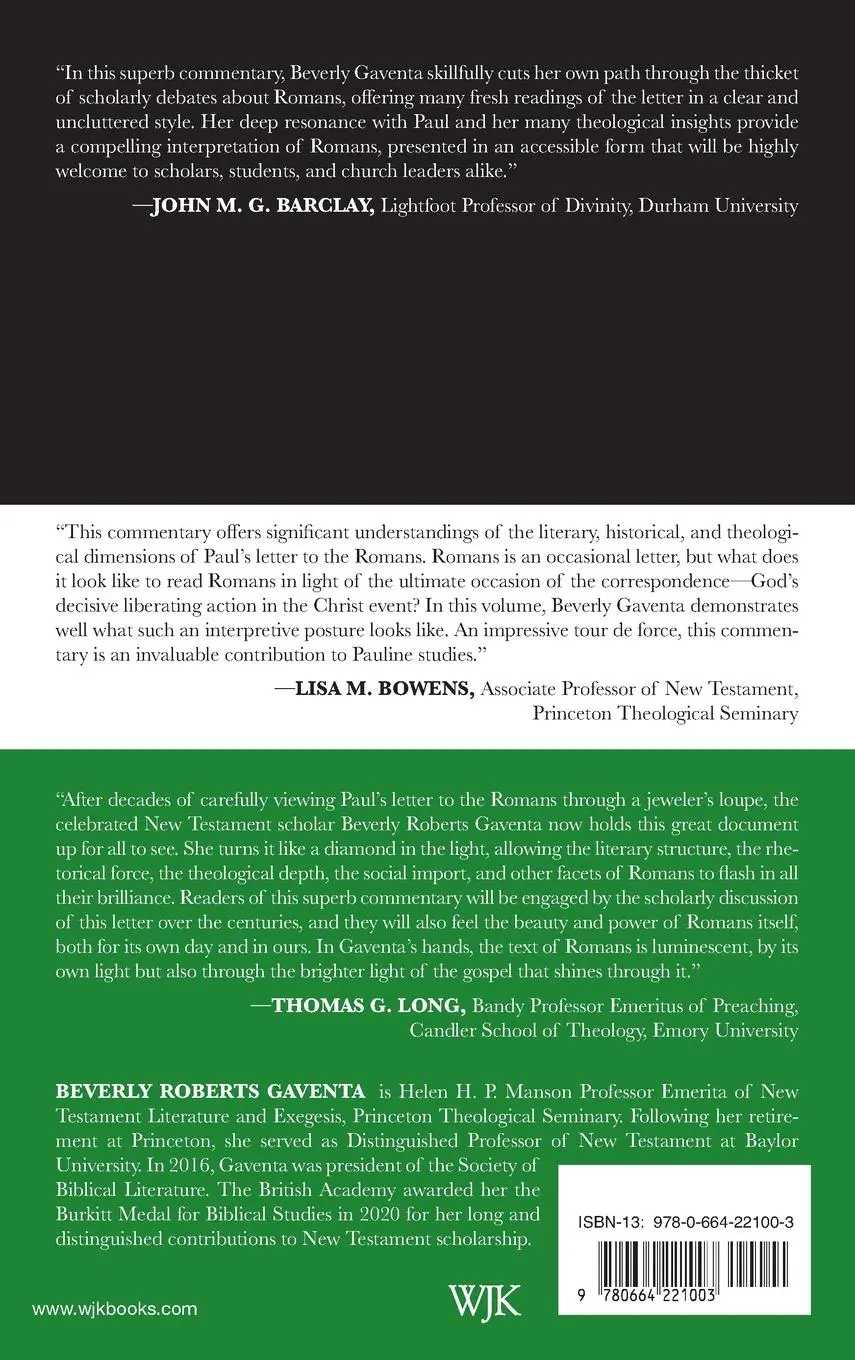 Rückseite: 9780664221003 | Romans | Beverly Roberts Gaventa | Buch | Englisch | 2024