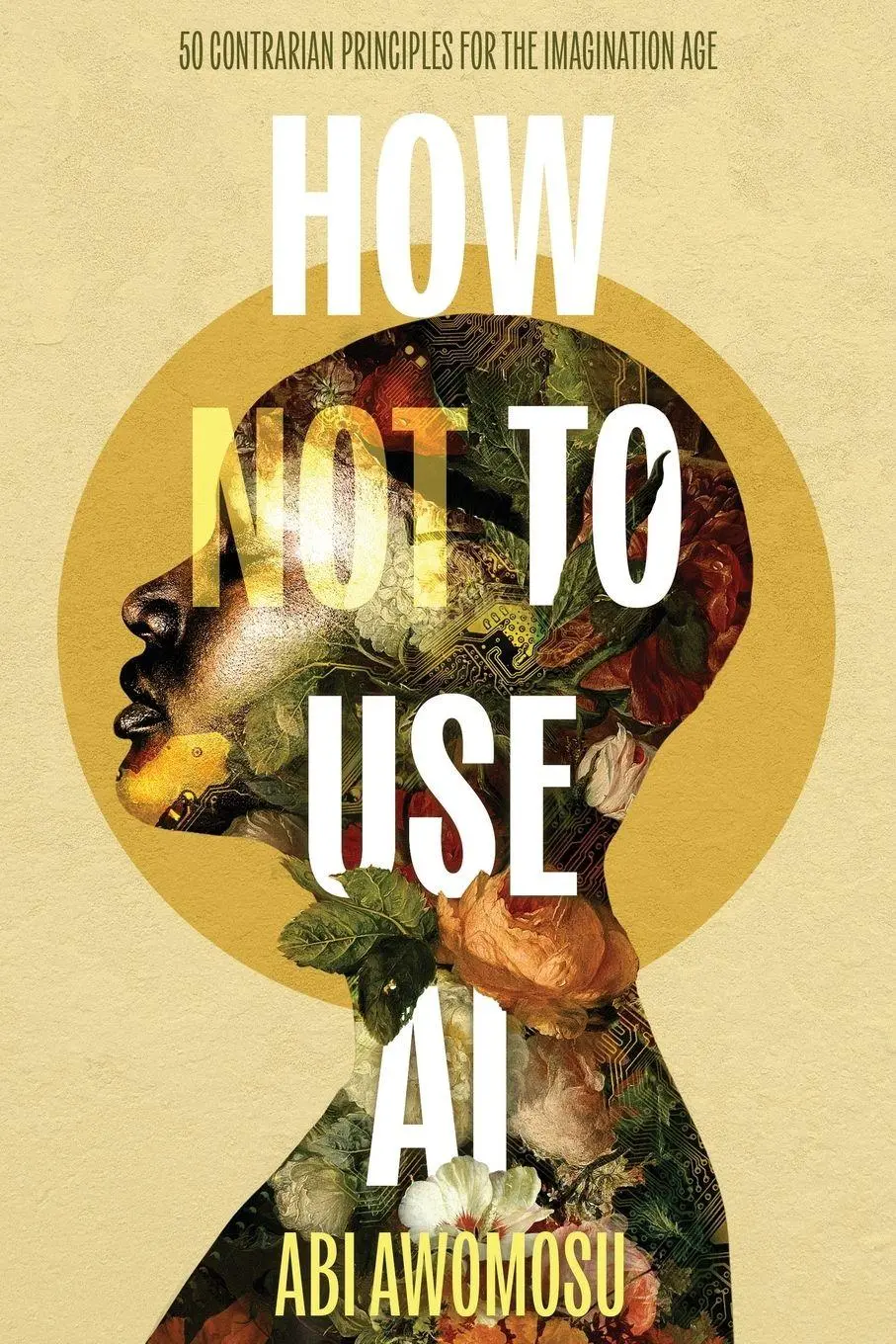 Cover: 9781919191003 | How Not To Use AI | 50 Contrarian Principles for the Imagination Age
