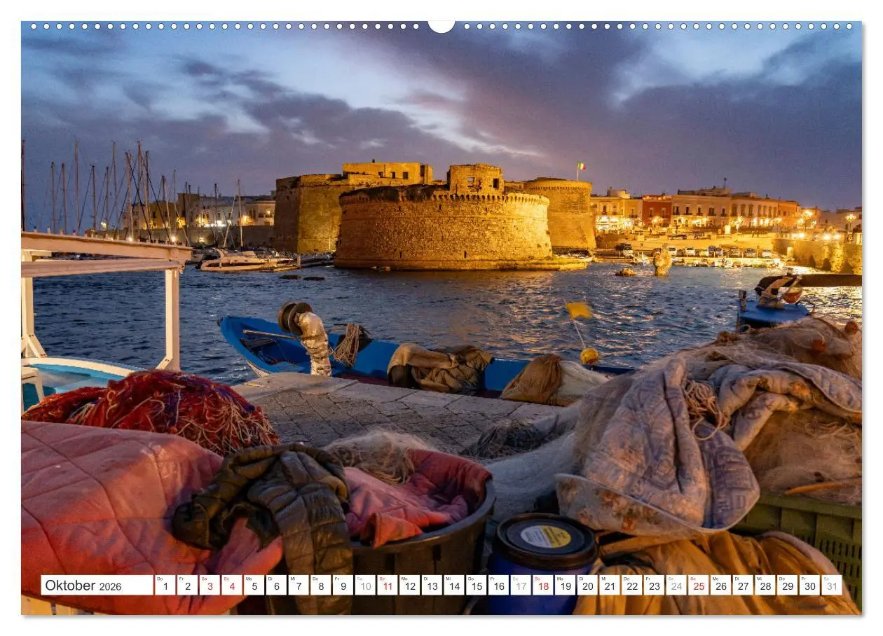 Bild: 9783457321003 | Italien - Apulien (Wandkalender 2026 DIN A2 quer), CALVENDO...