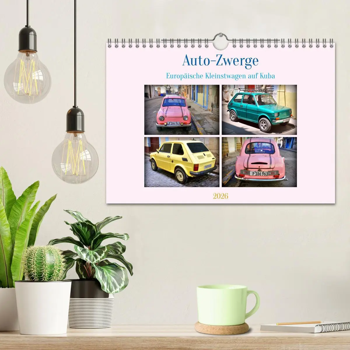 Bild: 9783457561003 | Auto-Zwerge - Europäische Kleinstwagen auf Kuba (Wandkalender 2026...