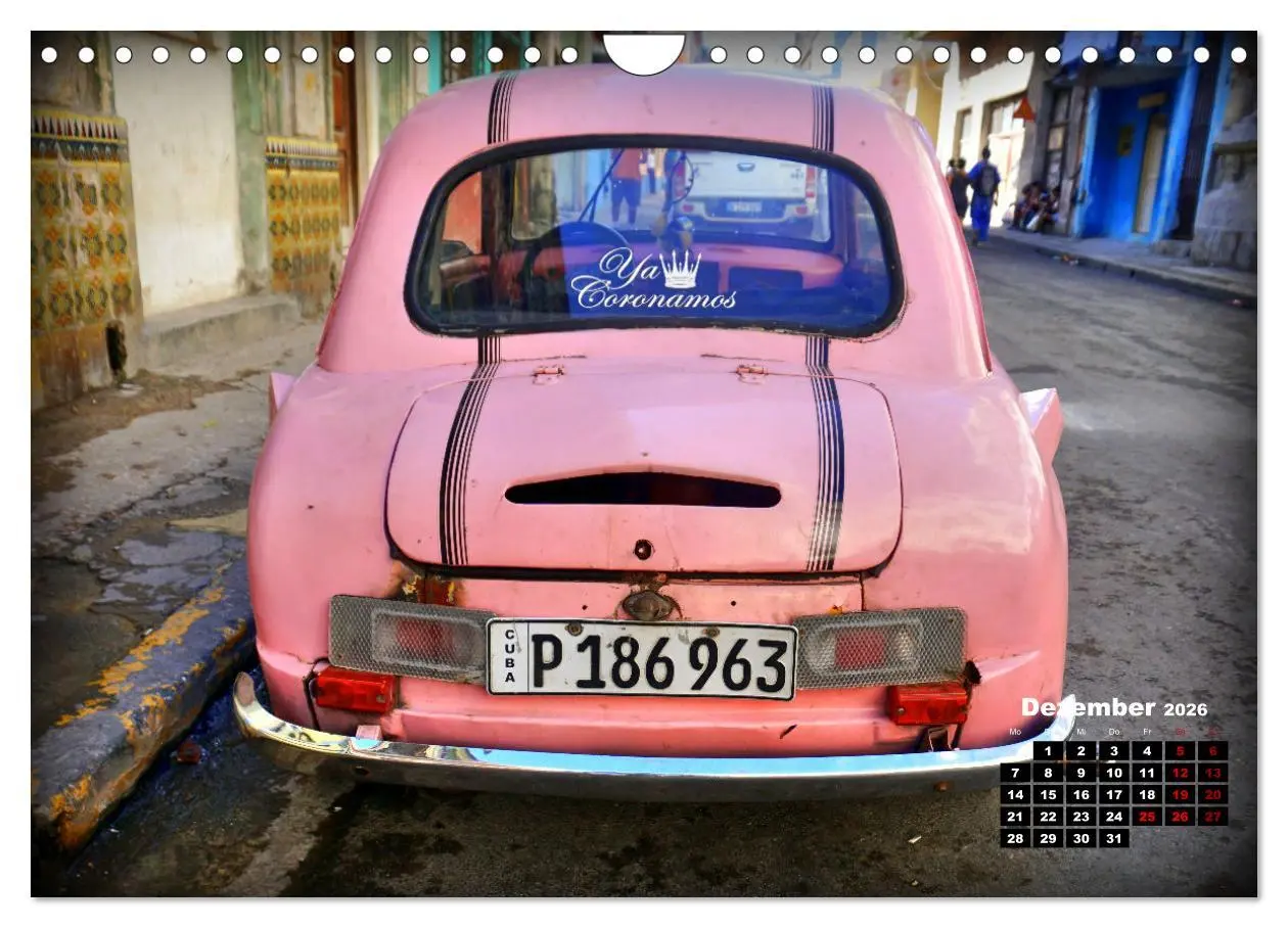 Bild: 9783457561003 | Auto-Zwerge - Europäische Kleinstwagen auf Kuba (Wandkalender 2026...