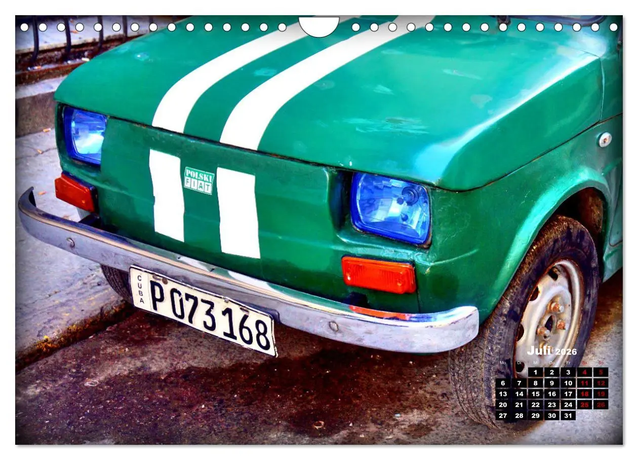 Bild: 9783457561003 | Auto-Zwerge - Europäische Kleinstwagen auf Kuba (Wandkalender 2026...