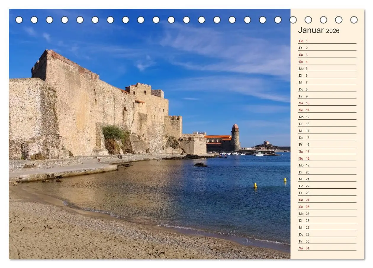 Bild: 9783457871003 | Collioure - Perle der Cote Vermeille (Tischkalender 2026 DIN A5...