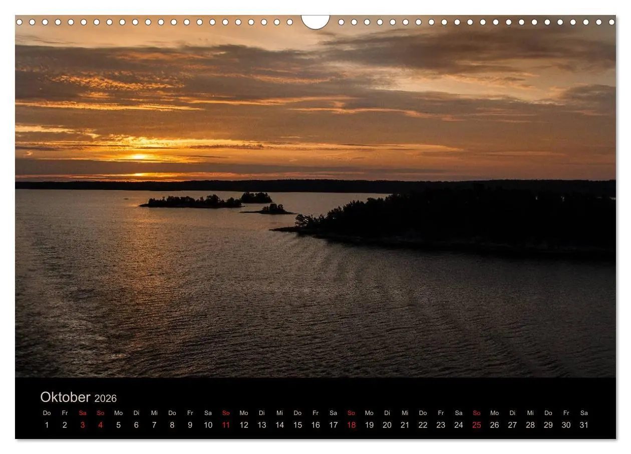 Bild: 9783516031003 | Schweden Schärengarten (Wandkalender 2026 DIN A3 quer), CALVENDO...