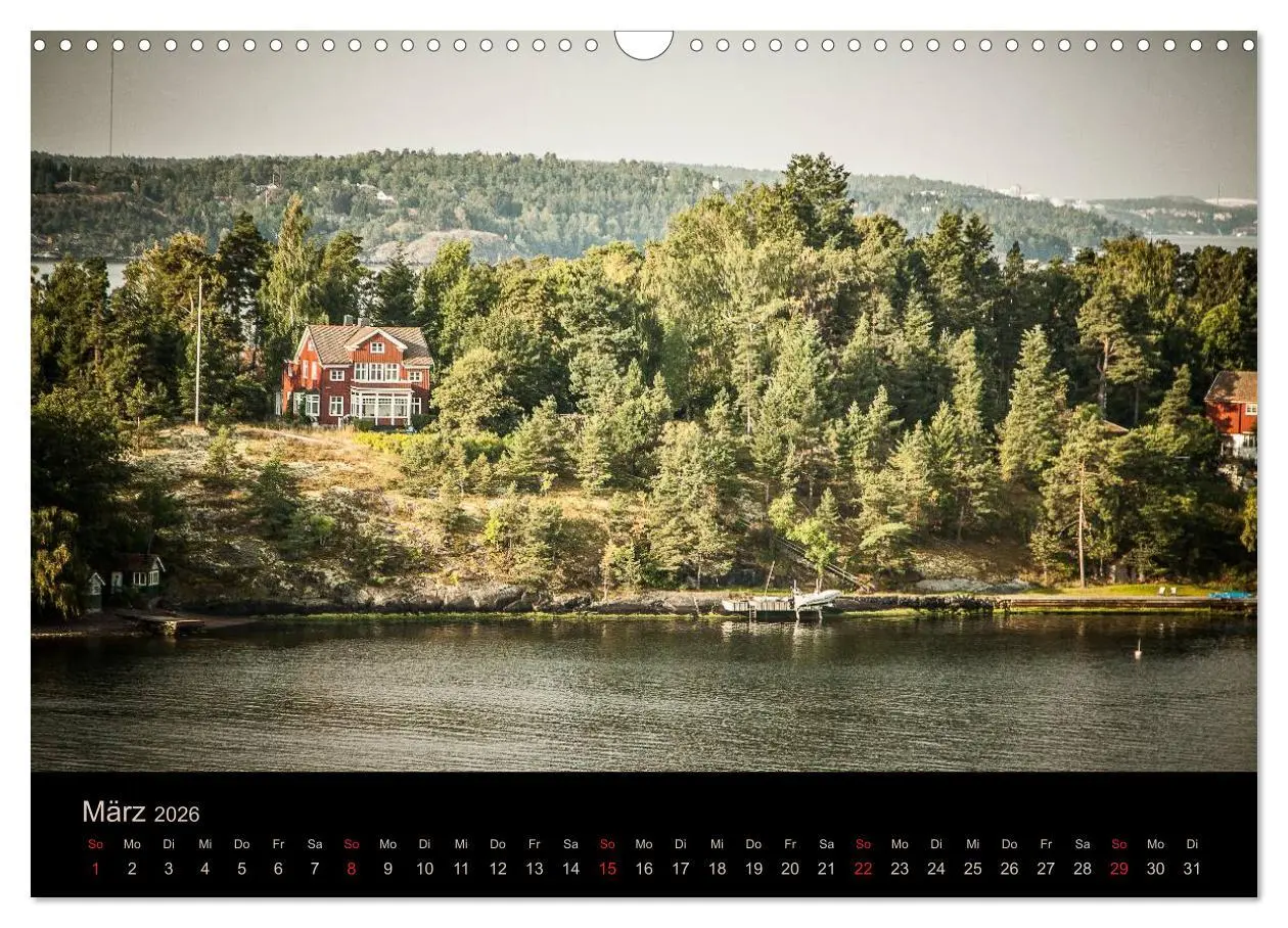 Bild: 9783516031003 | Schweden Schärengarten (Wandkalender 2026 DIN A3 quer), CALVENDO...