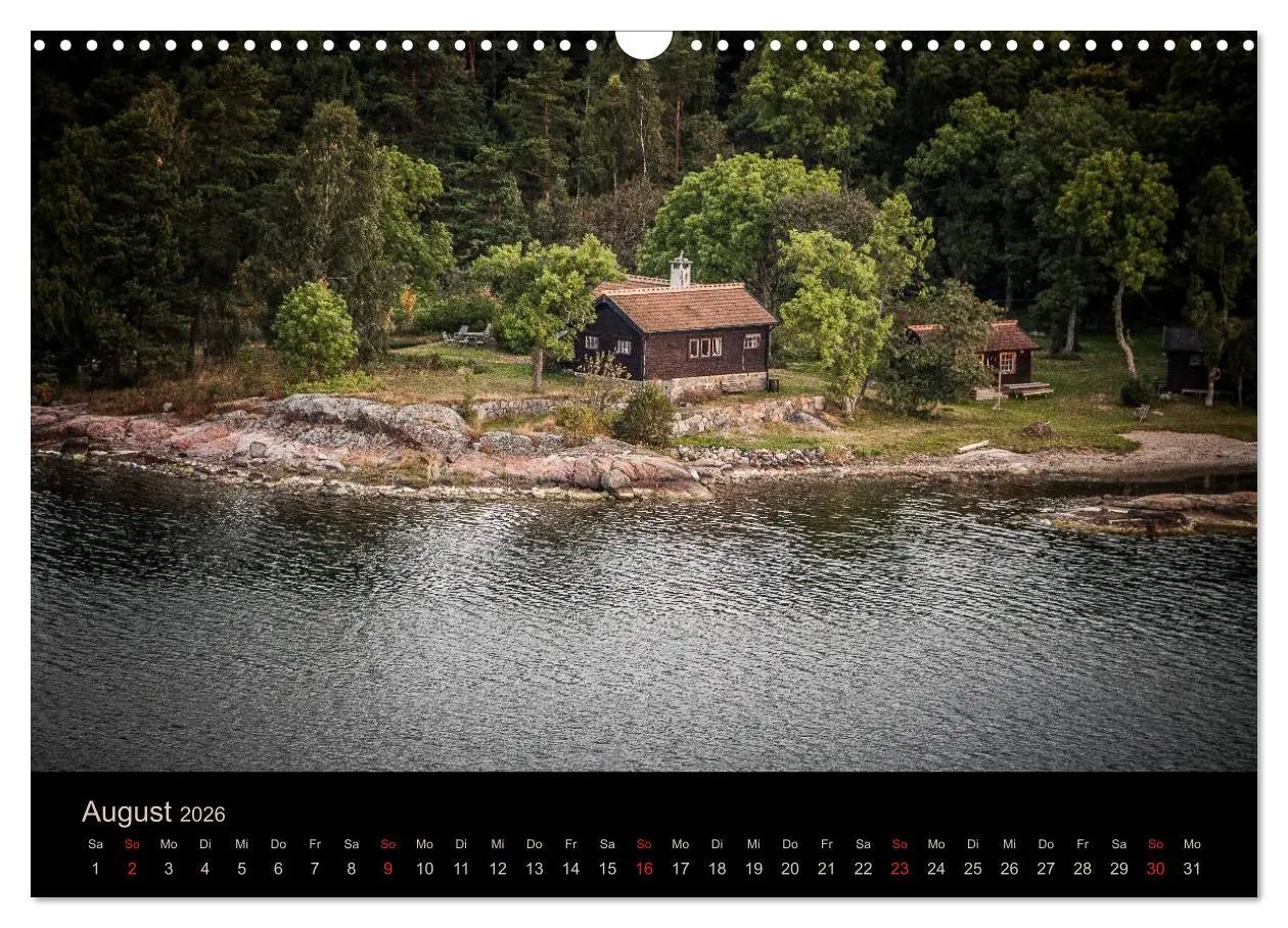 Bild: 9783516031003 | Schweden Schärengarten (Wandkalender 2026 DIN A3 quer), CALVENDO...