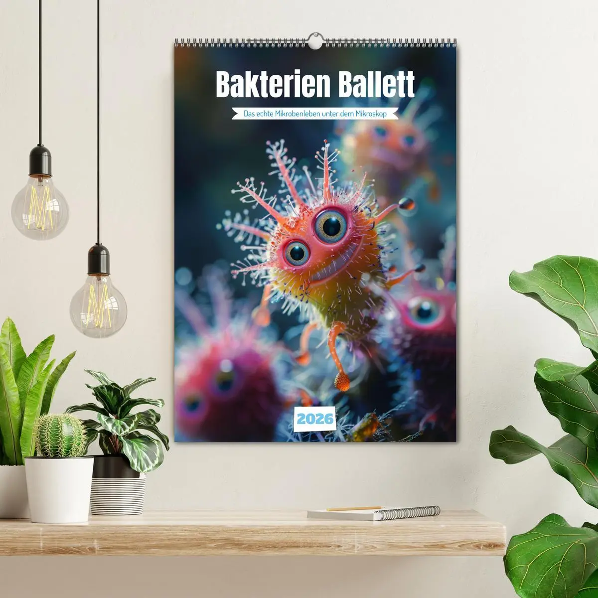 Bild: 9783516271003 | Bakterien Ballett (Wandkalender 2026 DIN A2 hoch), CALVENDO...