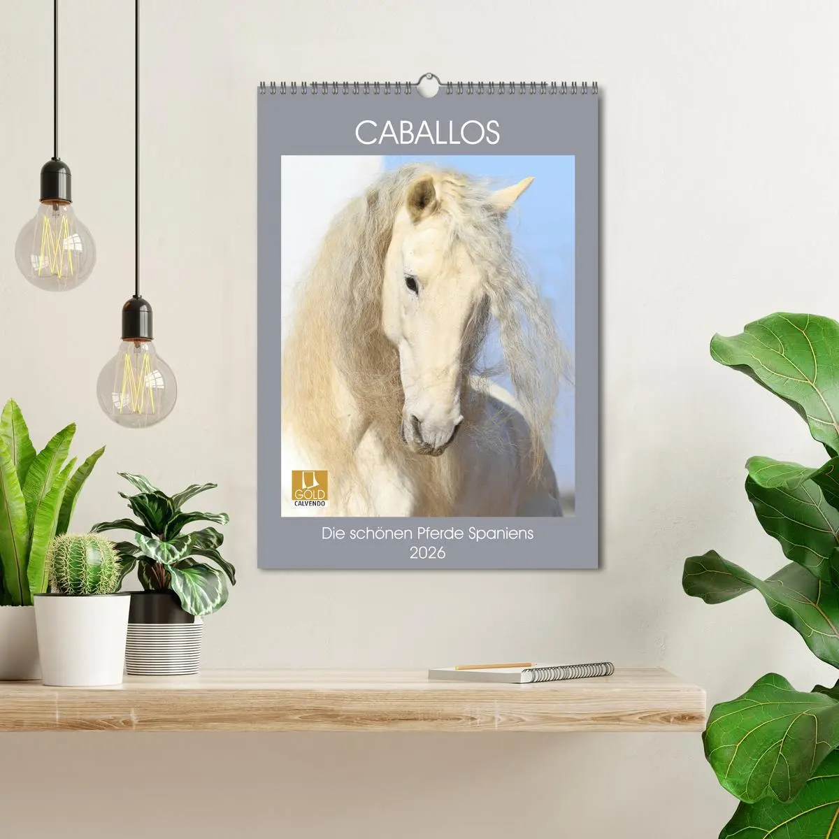 Bild: 9783516411003 | Caballos - Die schönen Pferde Spaniens (Wandkalender 2026 DIN A3...