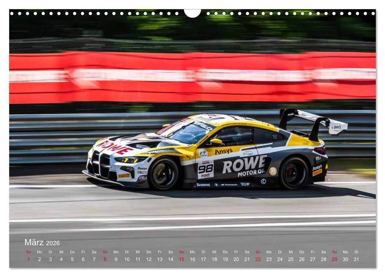 Bild: 9783516721003 | Motorsport aus München (Wandkalender 2026 DIN A3 quer), CALVENDO...