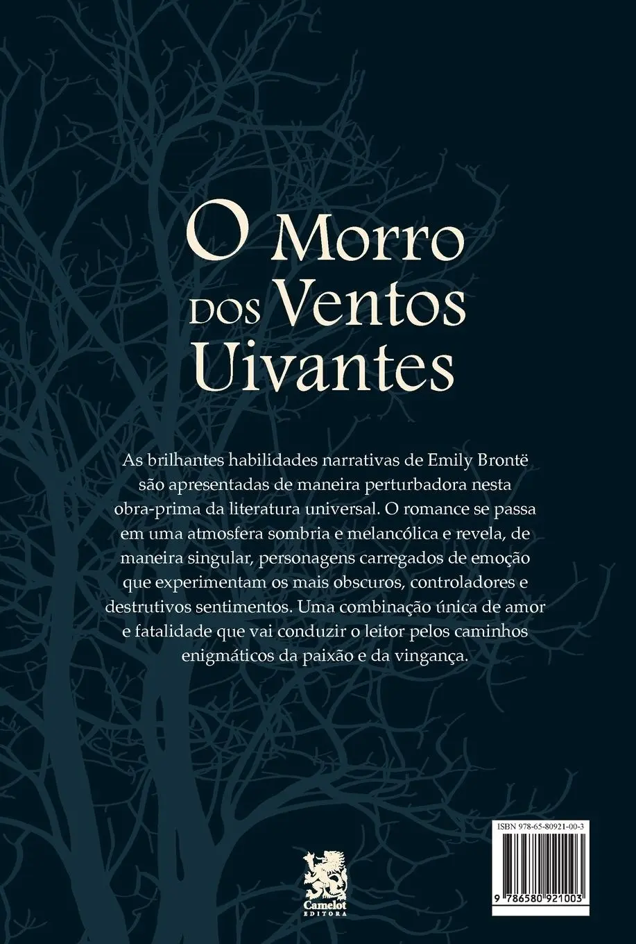 Rückseite: 9786580921003 | Morro Dos Ventos Uivantes | Emily Brontë | Taschenbuch | Portugiesisch