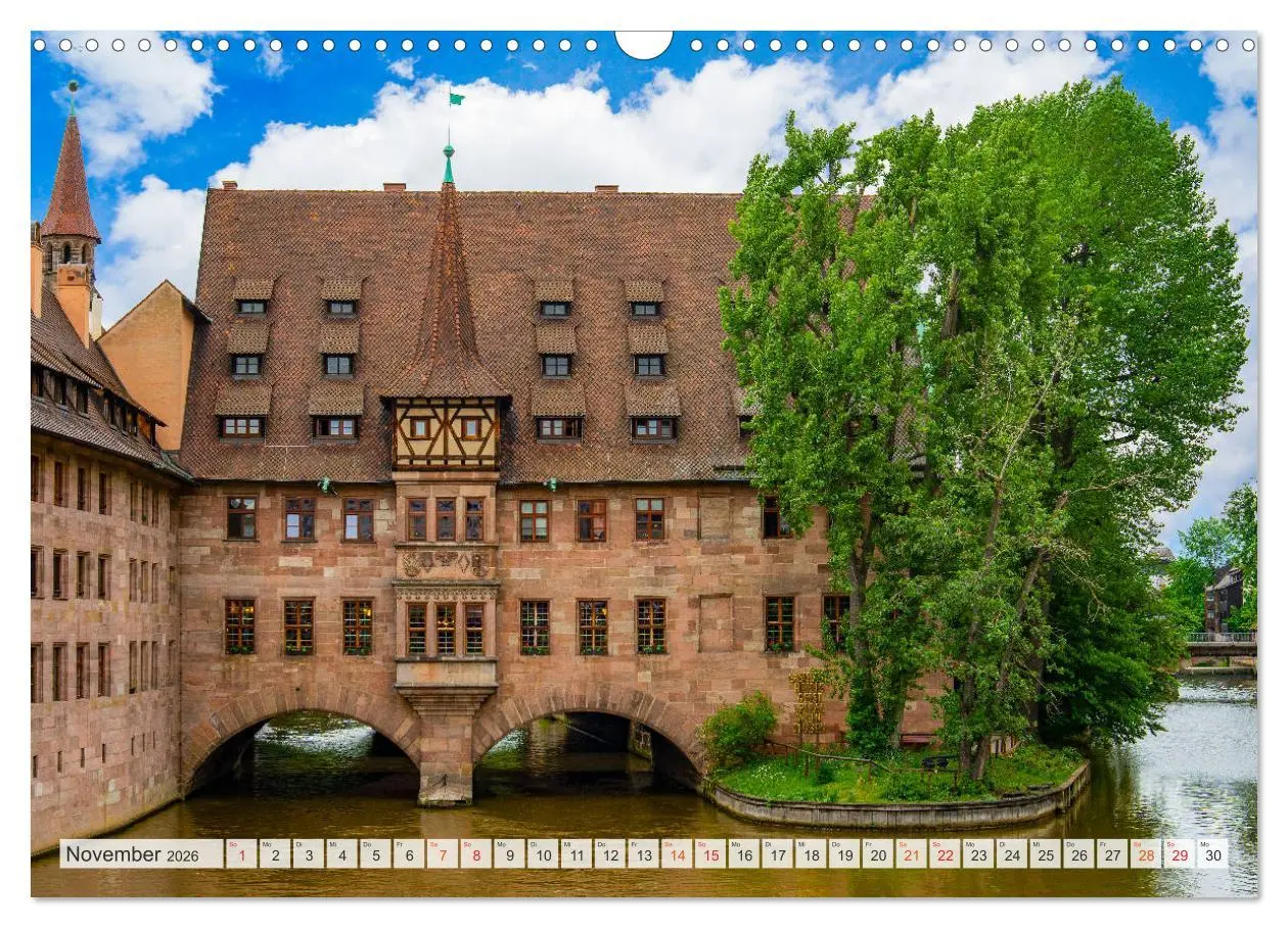 Bild: 9783457791103 | Nürnberg Impressionen (Wandkalender 2026 DIN A3 quer), CALVENDO...