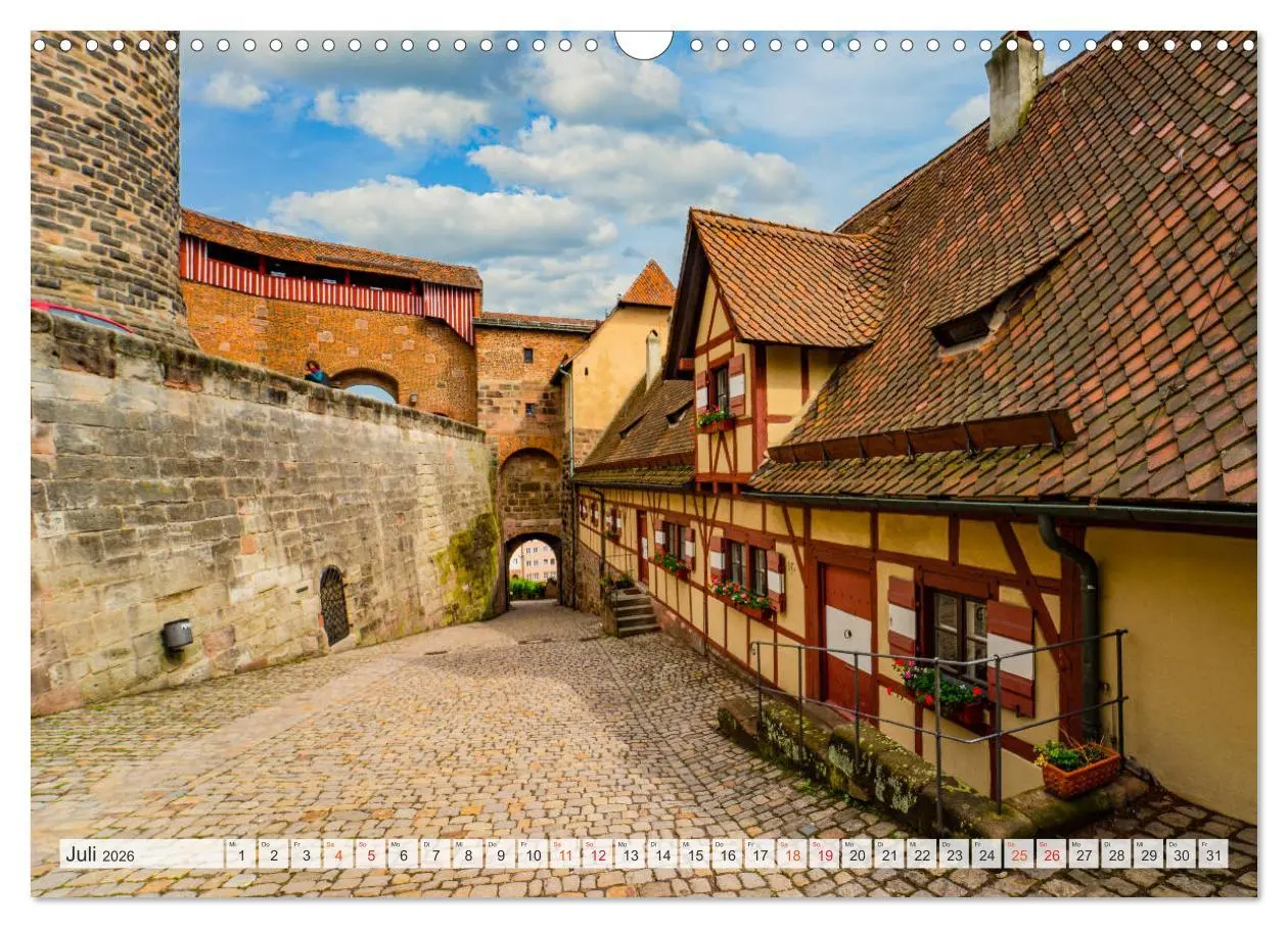 Bild: 9783457791103 | Nürnberg Impressionen (Wandkalender 2026 DIN A3 quer), CALVENDO...
