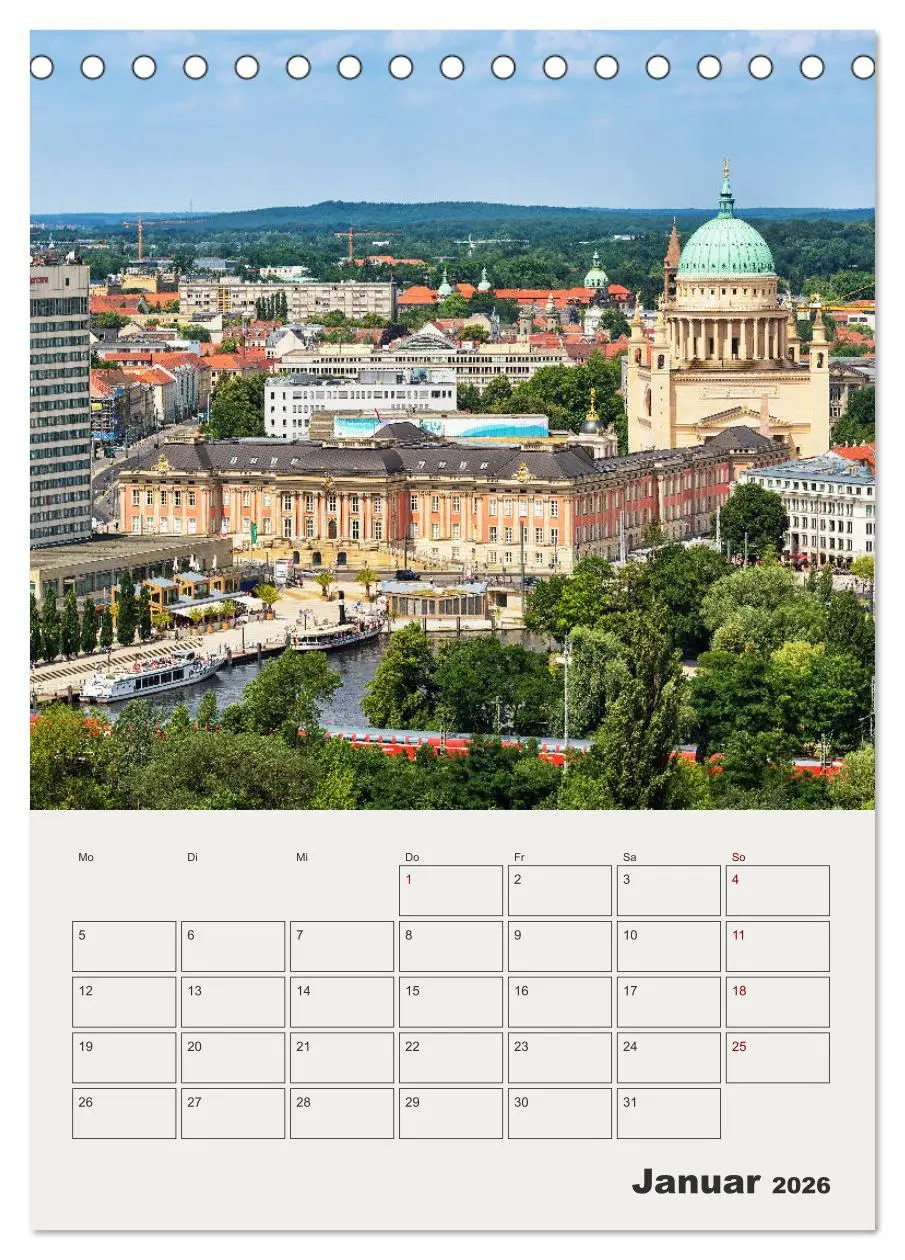 Bild: 9783516401103 | Potsdam in Farbe (Tischkalender 2026 DIN A5 hoch), CALVENDO...