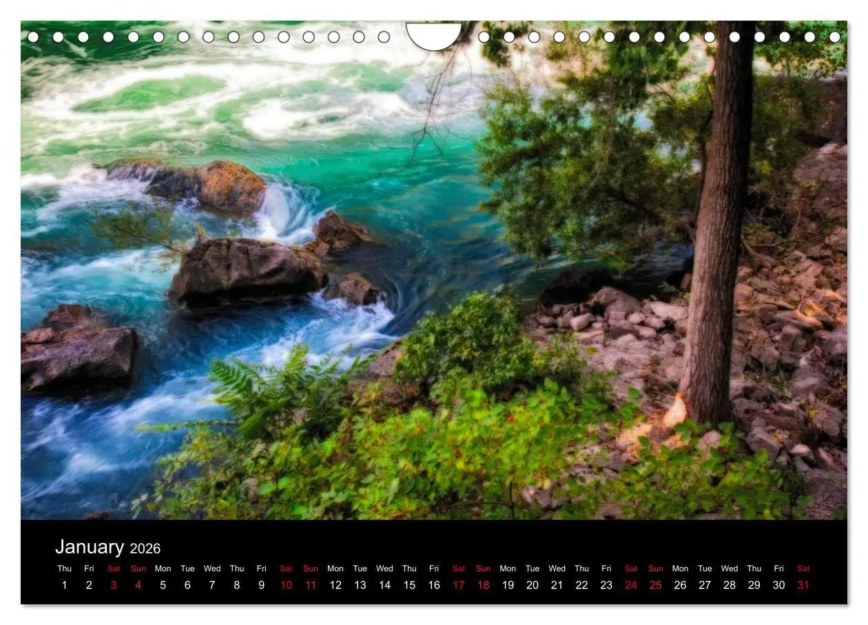 Bild: 9783516571103 | Niagara Falls 2026 (Wall Calendar 2026 DIN A4 landscape), CALVENDO...
