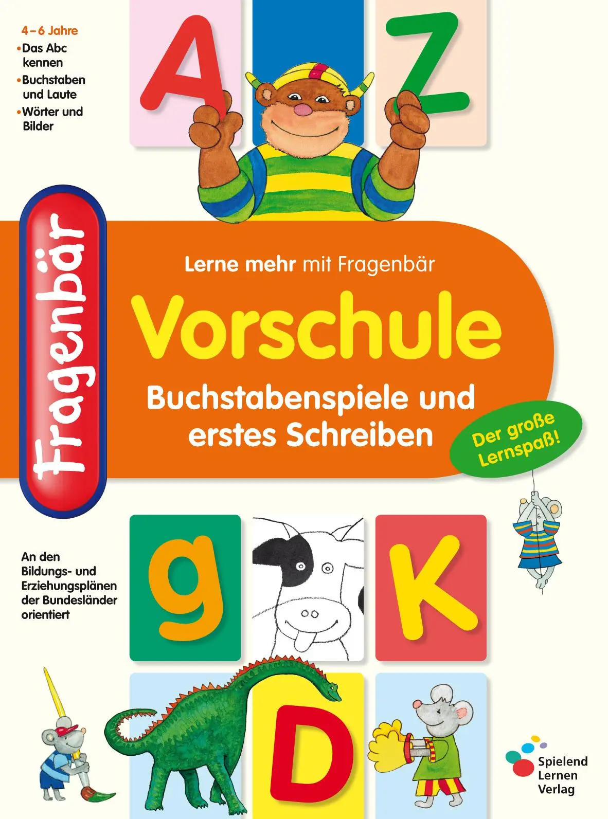 Cover: 9783940811103 | Vorschule. Buchstabenspiele und erstes Schreiben | Vera Lohmann | 2010