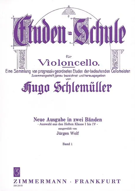 Cover: 9790010251103 | Etüden-Schule | Hugo Schlemüller | Buch | 52 S. | Deutsch | 1984