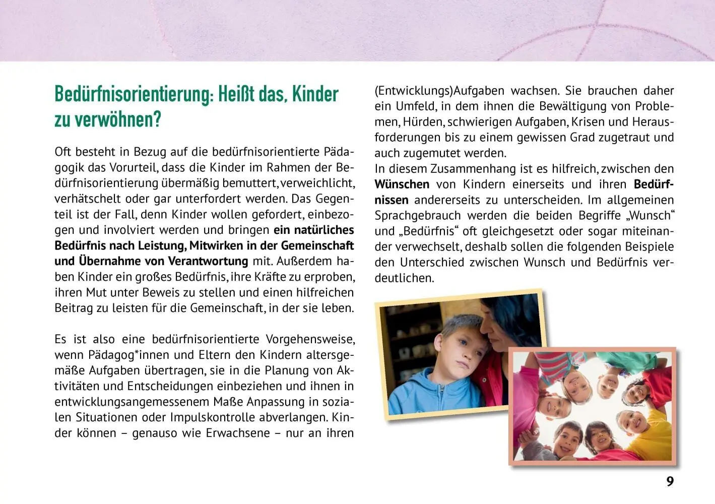 Bild: 4260694921203 | Bedürfnisorientierte Pädagogik in Kita, Hort und Schule | Schmitz