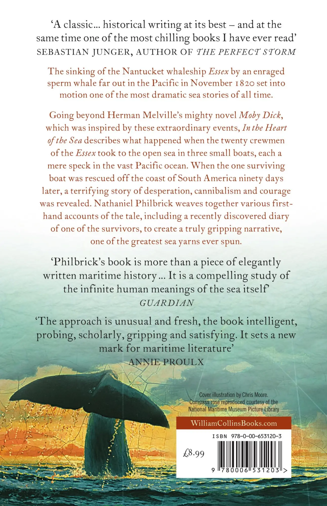 Rückseite: 9780006531203 | In the Heart of the Sea | Nathaniel Philbrick | Taschenbuch | Englisch
