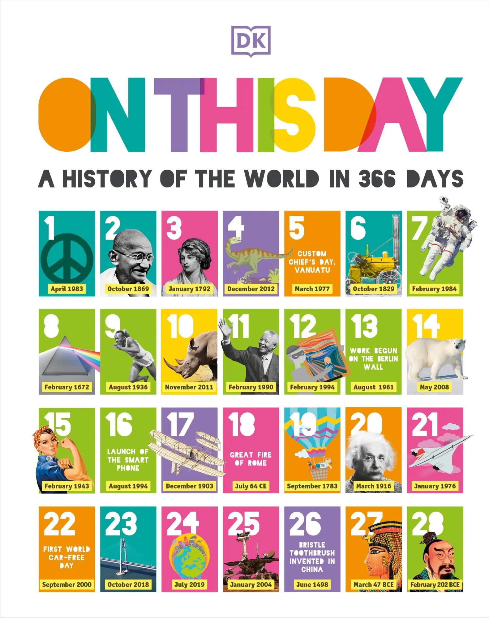 Cover: 9780241471203 | On this Day | A History of the World in 366 Days | Dk | Buch | 376 S.